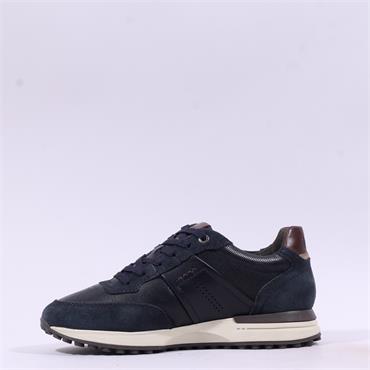 Marco Tozzi Men Fulham Laced Trainer - Navy Combi
