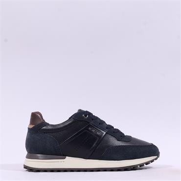 Marco Tozzi Men Fulham Laced Trainer - Navy Combi