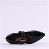 Marco Tozzi Apo Two Pin Mary Jane Pump - Black Patent
