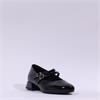 Marco Tozzi Wispar Mary Jane Block Heel - Black Patent
