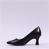 Marco Tozzi Nosca Pointed Toe Mid Heel - Black