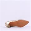 Marco Tozzi Nosca Pointed Toe Mid Heel - Gold