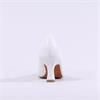 Marco Tozzi Nosca Pointed Toe Mid Heel - White