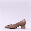 Marco Tozzi Carno Square Detail Heel - Tan