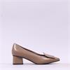Marco Tozzi Carno Square Detail Heel - Tan