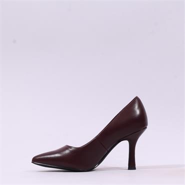 Marco Tozzi Soller Pointed Toe High Heel - Bordo
