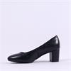 Marco Tozzi Walki Block Heel Court Shoe - Black