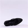 Marco Tozzi Walki Strap Block Heel - Black Glitter