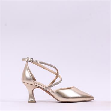 Marco Tozzi Nosca Strappy Heel - Gold