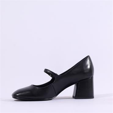 Marco Tozzi Fulla Block Heel Mary Jane - Black