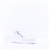 Marco Tozzi Ago Hex Sole Side Zip - White Silver