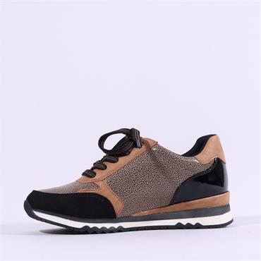 Marco Tozzi Bonallo Side Zip Trainer - Nut