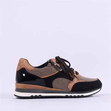 Marco Tozzi Bonallo Side Zip Trainer - Nut