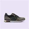 Marco Tozzi Bonallo Side Zip Trainer - Black Combi