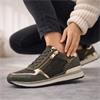 Marco Tozzi Bonallo Side Zip Trainer - Khaki Combi
