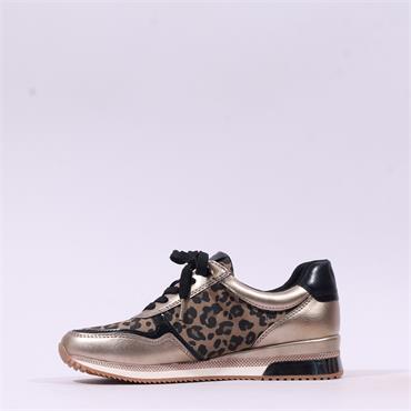 Marco Tozzi Bonallo Side Zip Trainer - Leopard Combi