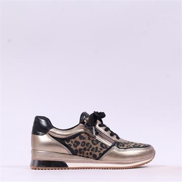 Marco Tozzi Bonallo Side Zip Trainer - Leopard Combi