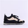 Marco Tozzi Bonallo Zip Lace Trainer - Black Combi