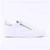 Marco Tozzi Ago Side Zip Trainer - White Combi