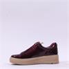 Marco Tozzi Vinova Platform Bungee Lace - Mulberry Patent