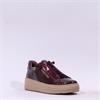Marco Tozzi Vinova Platform Bungee Lace - Mulberry Patent