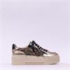 Marco Tozzi Unila Side-Zip Lace Platform - Leopard Combi