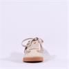 Marco Tozzi Grutti Side Zip Lace Trainer - Dune Combi