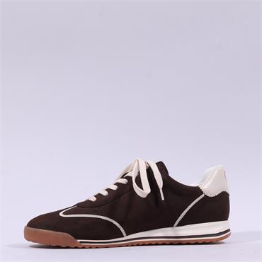 Marco Tozzi Grutti SIde-Zip Trainer - Chocolate