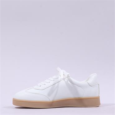 Marco Tozzi Bargi Side-Zip Gum Trainer - White