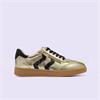 Marco Tozzi Bargi Sidezip Gum Trainer - Gold Combination
