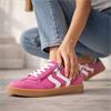 Marco Tozzi Bargi Sidezip Gum Trainer - Pink Green