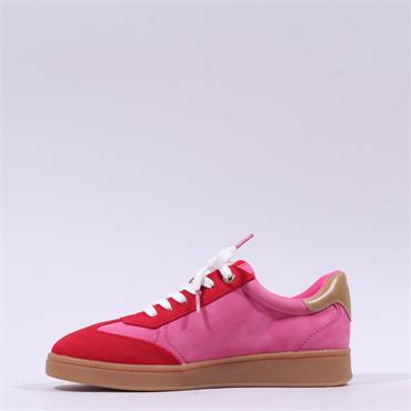 Marco Tozzi Bargi Sidezip Gum Trainer - Pink Combi