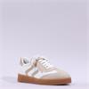 Marco Tozzi Bargi Sidezip Gum Trainer - White Gold