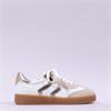 Marco Tozzi Bargi Sidezip Gum Trainer - White Gold