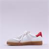 Marco Tozzi Bargi Sidezip Gum Trainer - White Red