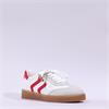Marco Tozzi Bargi Sidezip Gum Trainer - White Red