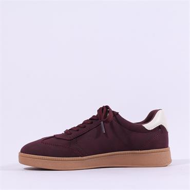 Marco Tozzi Bargi Sidezip Gum Trainer - Wine Combi
