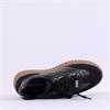 Marco Tozzi Unila Platform Laced Trainer - Black Leopard