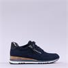 Marco Tozzi Bonallo Sidezip Lace Trainer - Navy Cork