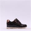 Marco Tozzi Bonallo Side Zip Trainer - Mocha Patent