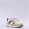 Marco Tozzi Yumina Side-Zip Lace Trainer - Beige Leopard Combi