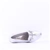 Marco Tozzi Sopi Slip On Low Heel Loafer - Silver