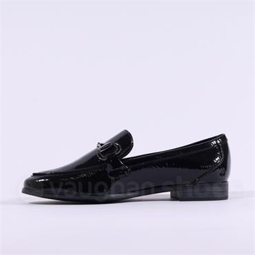 Marco Tozzi Maggio Link Loafer - Black Patent