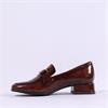Marco Tozzi Vilotta Buckle Loafer - Cognac Patent