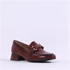 Marco Tozzi Vilotta Buckle Loafer - Cognac Patent
