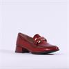 Marco Tozzi Vilotta Buckle Loafer - Red Patent