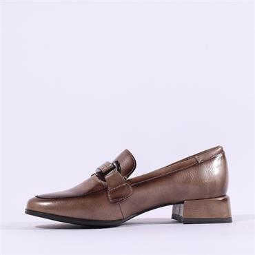 Marco Tozzi Vilotta Buckle Loafer - Taupe