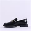 Marco Tozzi Barchi Link Loafer - Black Gold