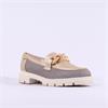 Marco Tozzi Bello Chunky Mesh Loafer - Gold Combination