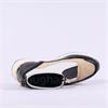 Marco Tozzi Magana Front Zip Wedge - Cream Black